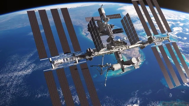 详情图-来自4K空间站的行星地球