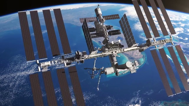 详情图-来自4K空间站的行星地球