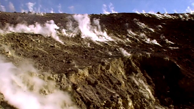 山地自然火山景观