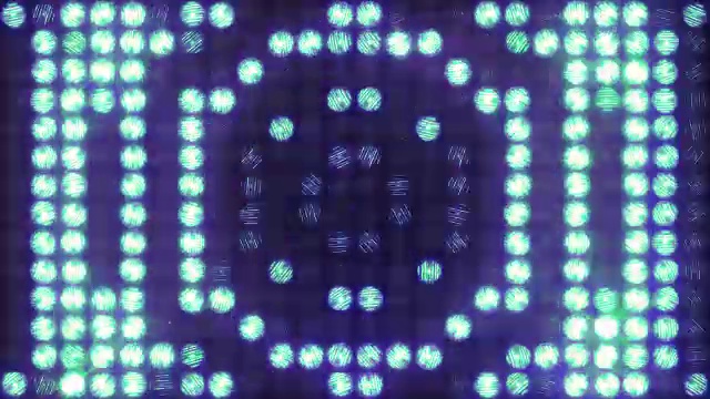 详情图-墙上一闪一闪的图案的光，环。