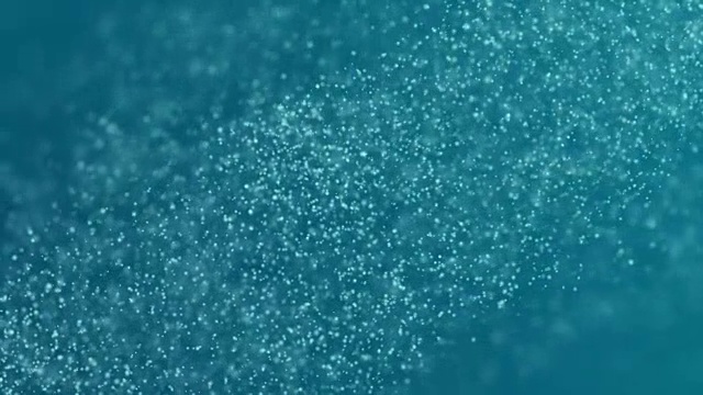 詳情圖-彩色粒子的慢動(dòng)作。抽象背景3d渲染。具有隨機(jī)大小的混沌粒子。Loopable序列