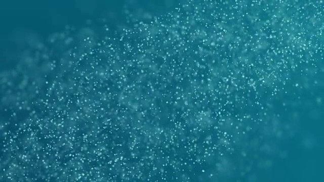 詳情圖-彩色粒子的慢動(dòng)作。抽象背景3d渲染。具有隨機(jī)大小的混沌粒子。Loopable序列