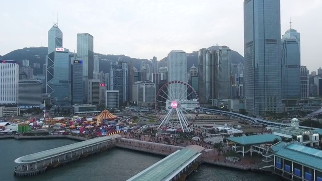 詳情圖-香港海港鳥瞰圖