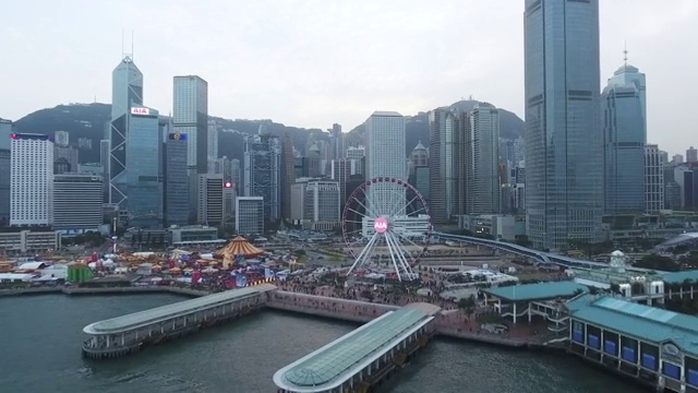 詳情圖-香港海港鳥瞰圖