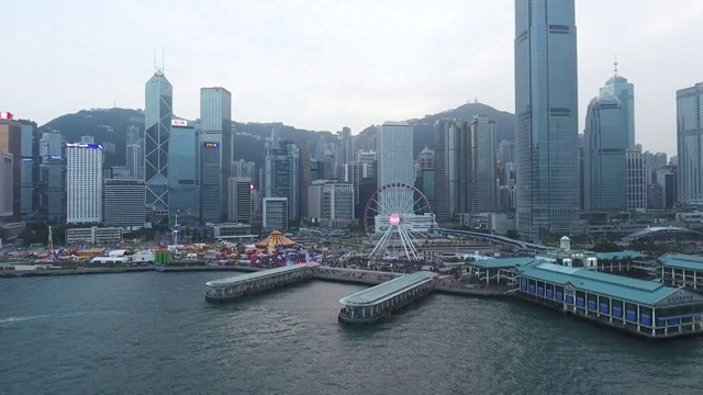 詳情圖-香港海港鳥瞰圖