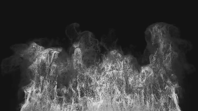 獨(dú)特的粒子爆炸。