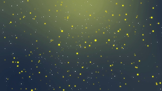 黑暗的夜空背景与动画星星