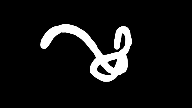 詳情圖-埃博拉病毒的3D動畫在黑色背景和alpha