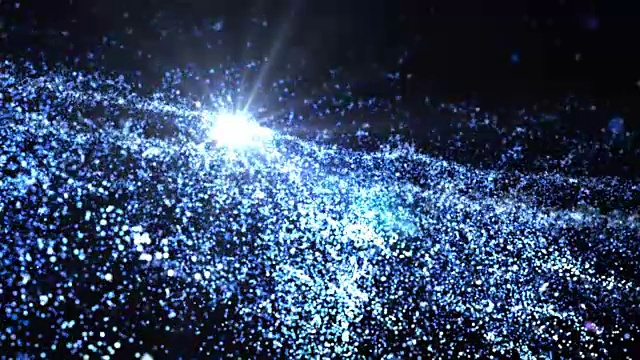 詳情圖-4K發(fā)光粒子背景。