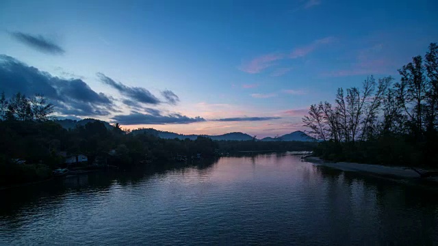 河流和渔村