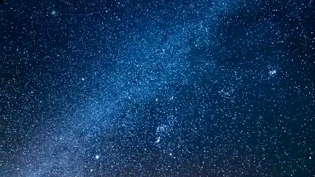 双子座流星雨的实时延时视频夜空星系行星银河系