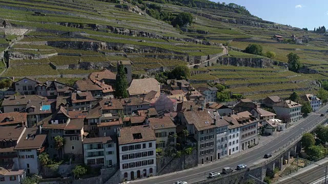 火车通行证圣saphorin - Aerial 4K