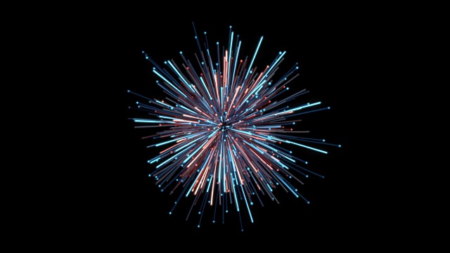 云粒子爆炸。