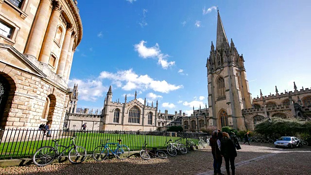 4k拉德克里夫相机，牛津大学，英国-延时