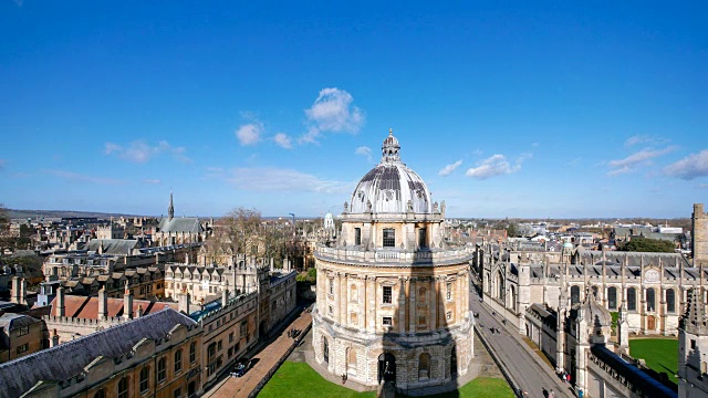 4k拉德克里夫相机，牛津大学，英国-延时