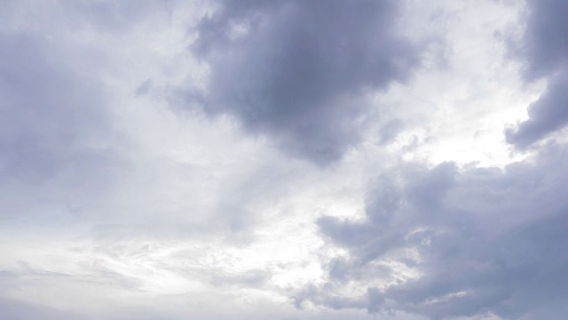 4k时间流逝，雨前有云