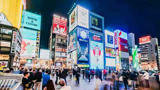 详情图-大阪日本购物区时光流逝。