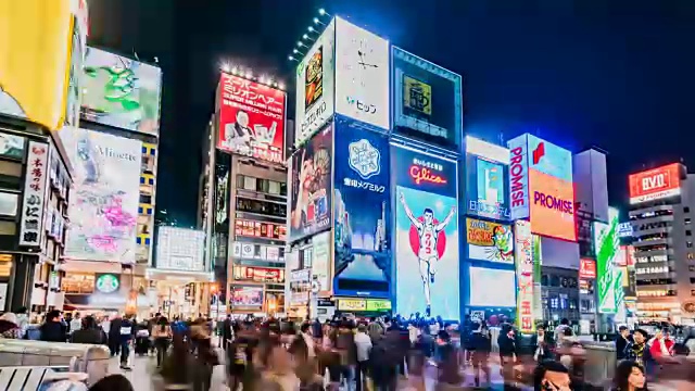 详情图-大阪日本购物区时光流逝。