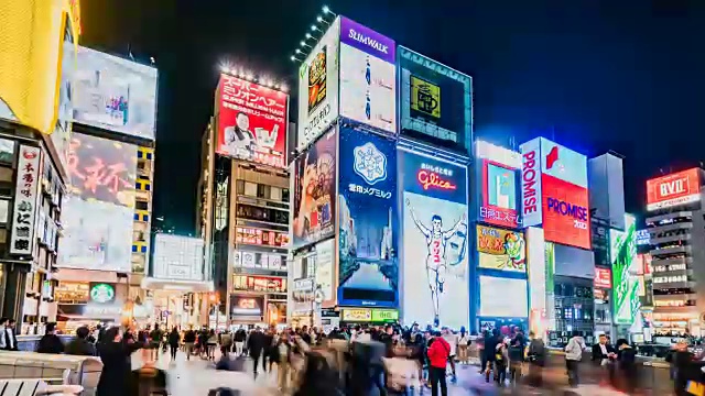 详情图-大阪日本购物区时光流逝。