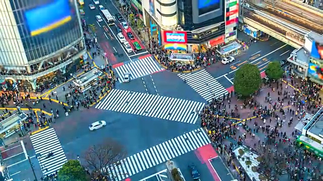 詳情圖-4,k。日本東京涉谷路口鳥瞰圖