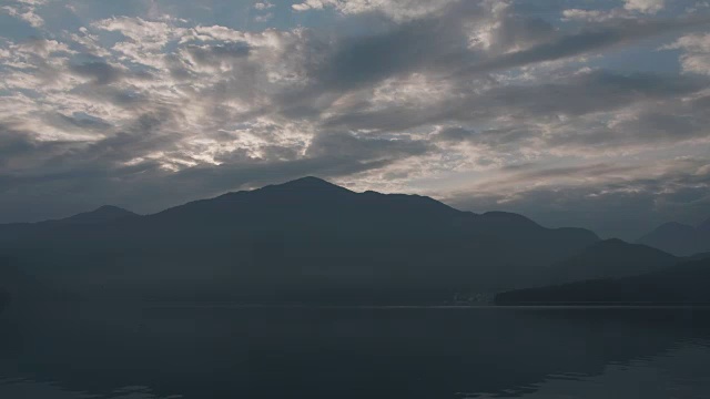 日月潭风景名胜区延时拍摄