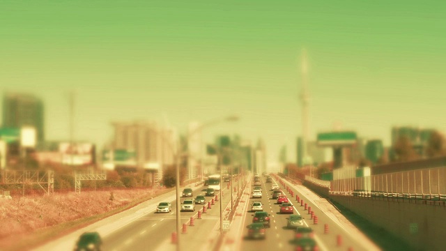 大城市的交通场景