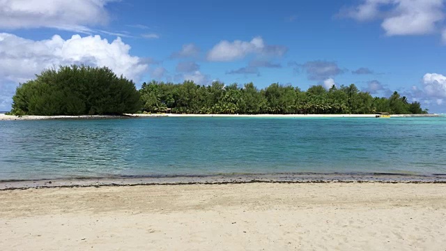 Koromiri岛Muri礁湖拉罗汤加库克群岛