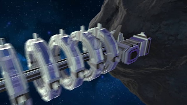 詳情圖-太空采礦貨物攜帶小行星-變焦