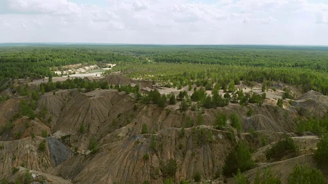 采砂场全景