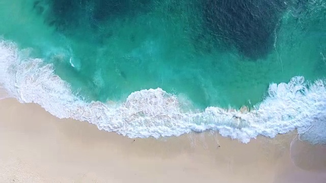 天堂海滩航拍viev
