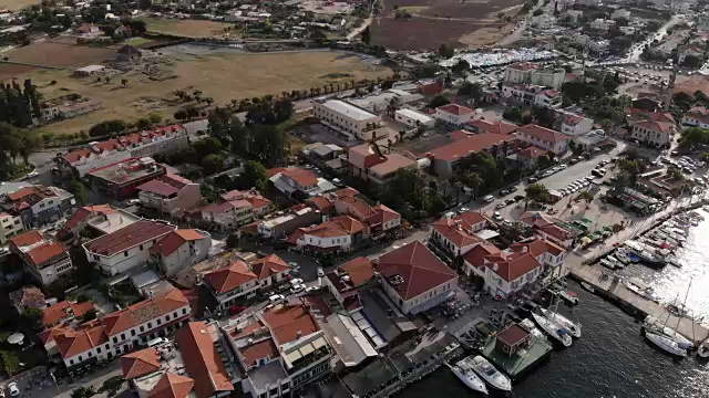 小爱琴海旅游小镇鸟瞰图