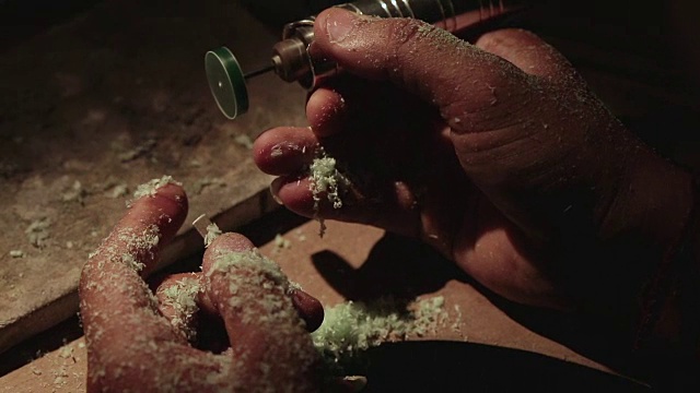 在车间的手工工艺技能