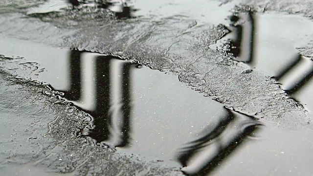 雨后的路上