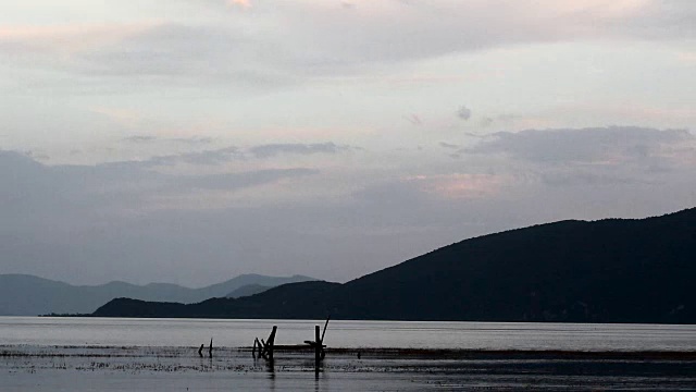 湖prespa,马其顿