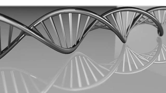 DNA基因医学研究的生物化学生物有机体使用crisp 3D渲染