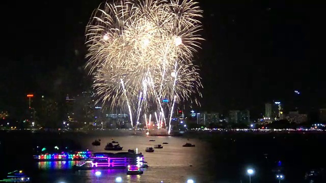 2018年泰国芭堤雅国际烟花表演