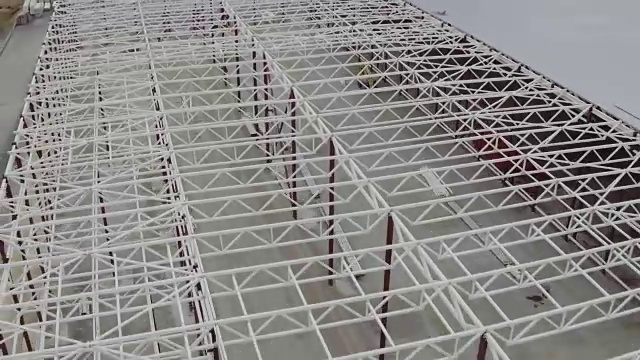 建筑工地航拍图