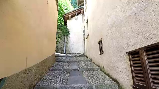 狭窄的意大利古街