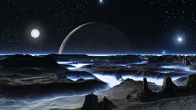 詳情圖-日出照亮外星球