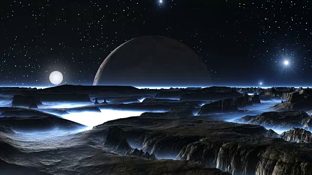詳情圖-日出照亮外星球
