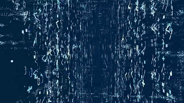 门的标志，循环新闻动画。引入抽象门户的能量动作