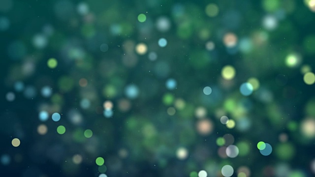 移动粒子。绿色色调。无缝循环。更多的颜色可用-检查我的组合。