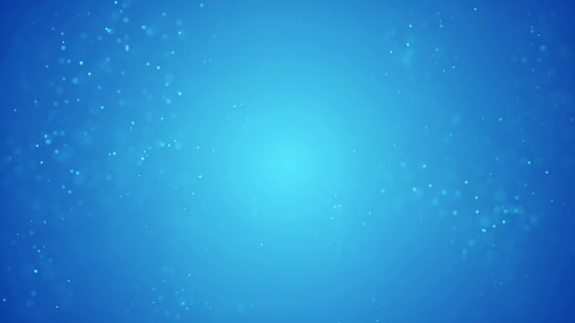 移动粒子。蓝色的色调。无缝循环。更多的颜色可用-检查我的组合。