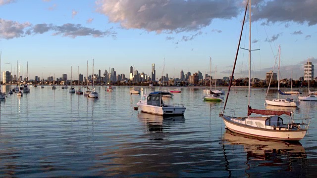 圣基尔达码头，墨尔本，维多利亚，澳大利亚